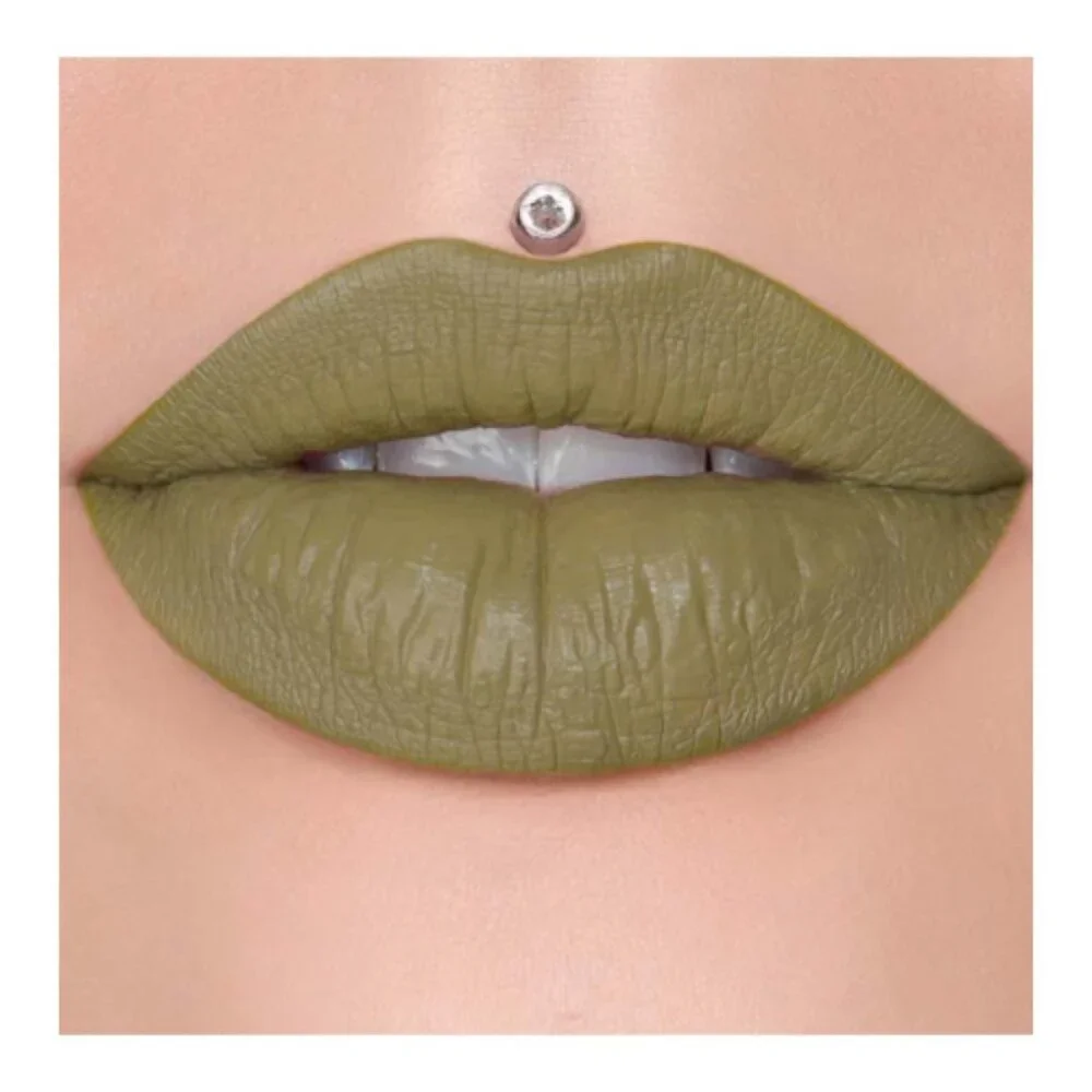 Jeffree Star Velour‎ Liquid Lipstick - Dead Presidents (Camo Green) - NWB